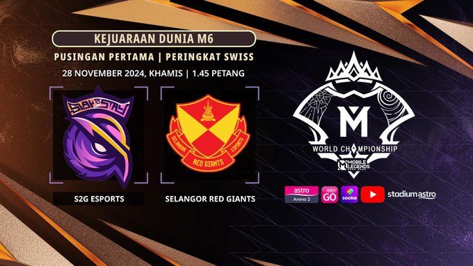 S2G Esports Menang Tipis atas Selangor Red Giants dalam Pertandingan Seru