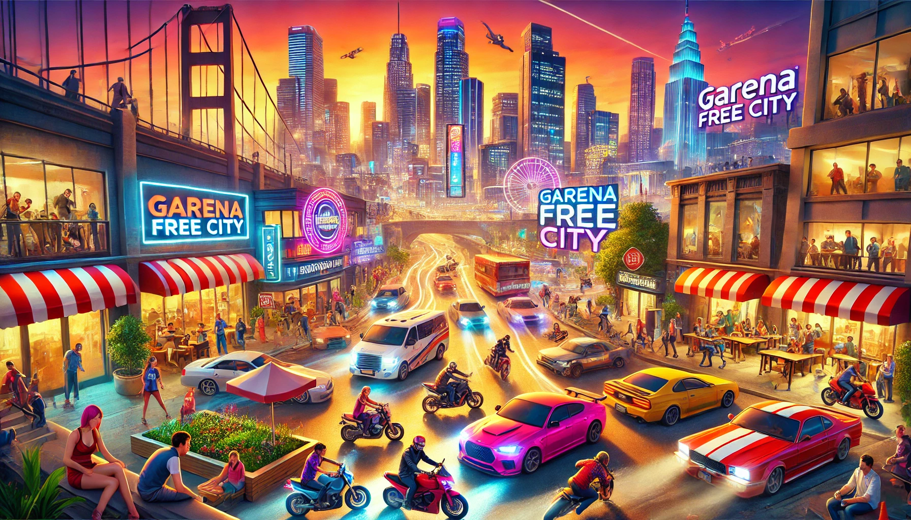 Garena Free City Segera Meluncurkan Game Baru