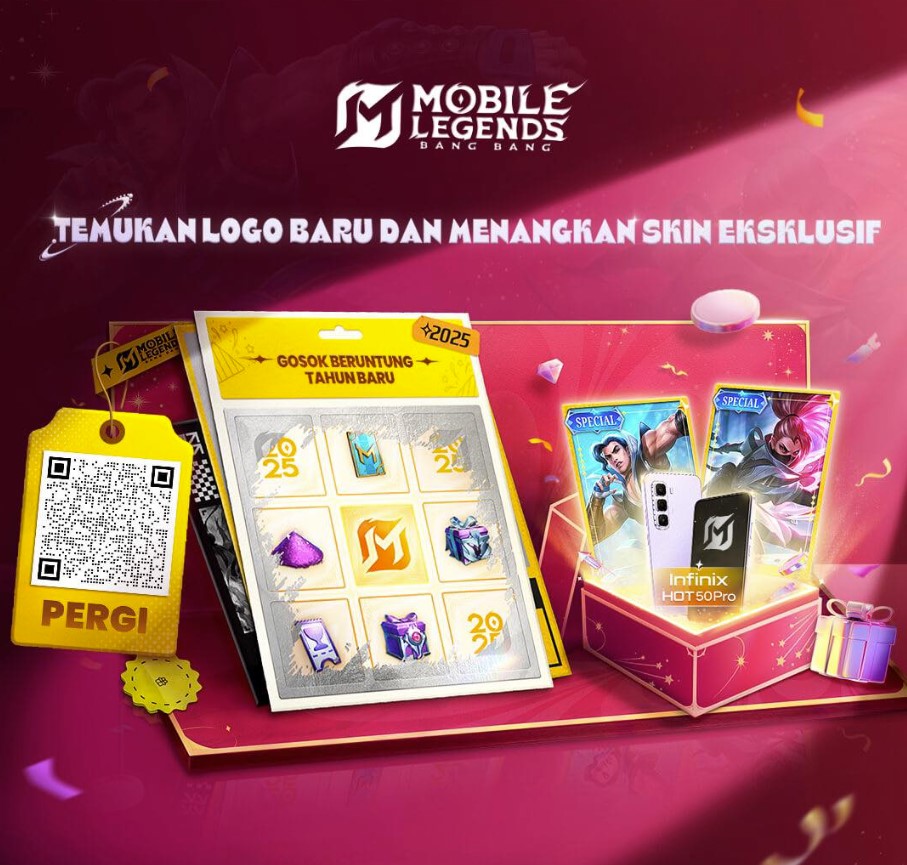 Event Logo Baru MLBB Bisa Dapat Skin Banyak