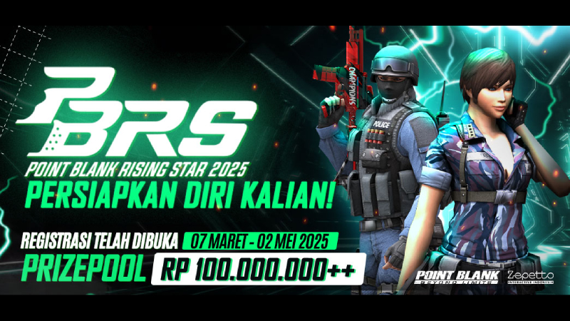 Point Blank Rising Star 2025: Kompetisi Hadiah Rp 100 Juta