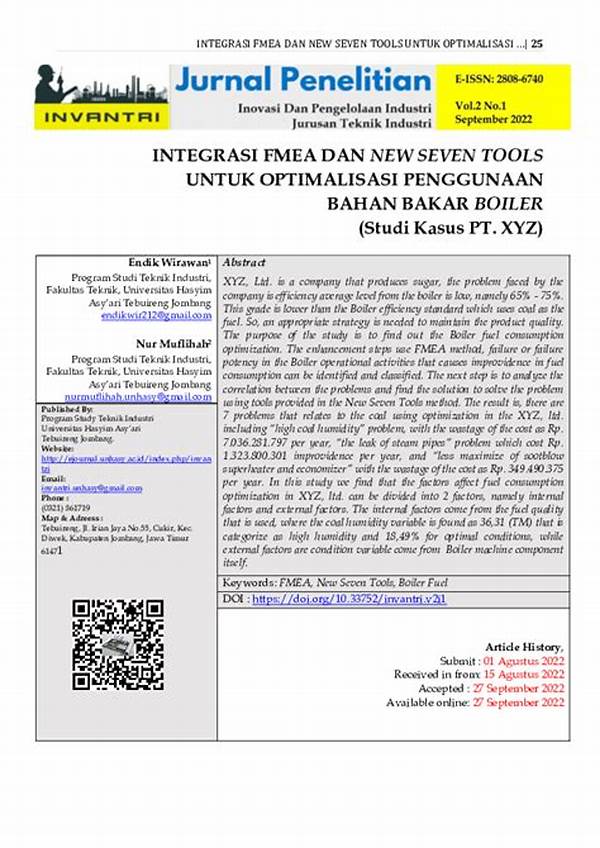 Optimalisasi Penggunaan Bahan Bakar