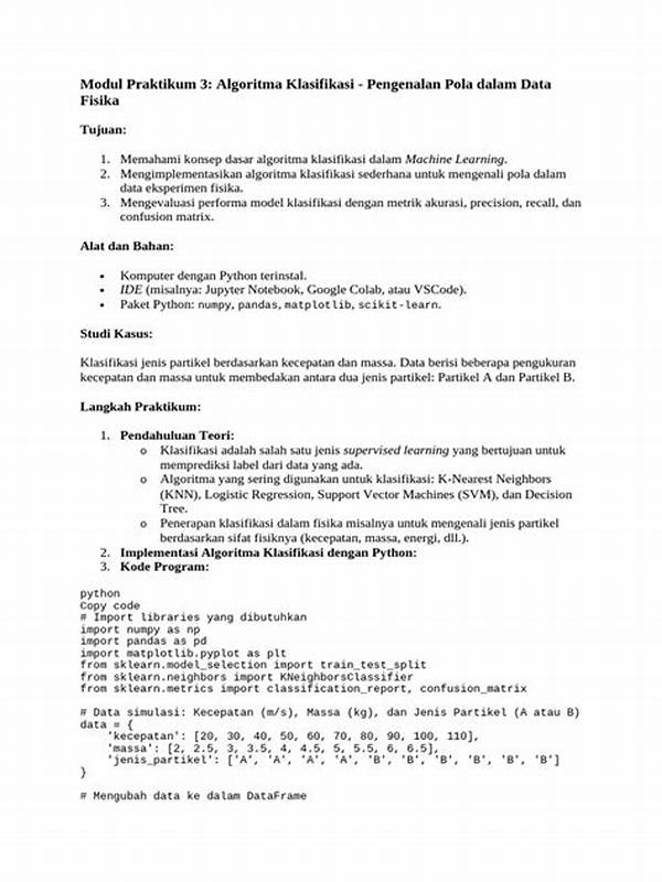 “algoritma Real-time Fisika Eksperimental”