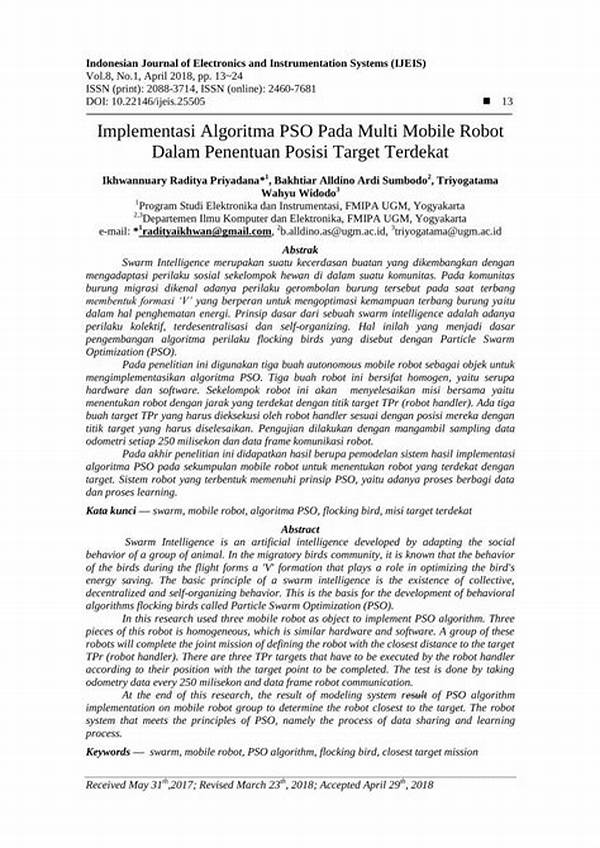 Algoritma Penggunaan Energi Robot