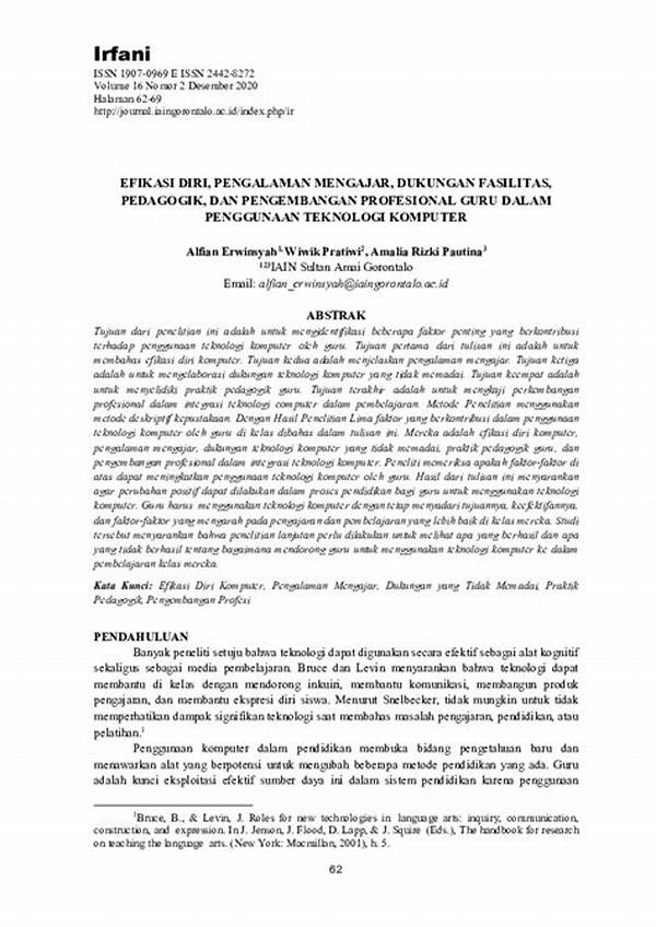 Teknologi Dukungan Pengembangan Profesional