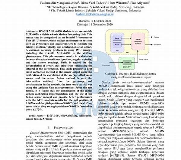 Peningkatan Akurasi Data Sensor Militer